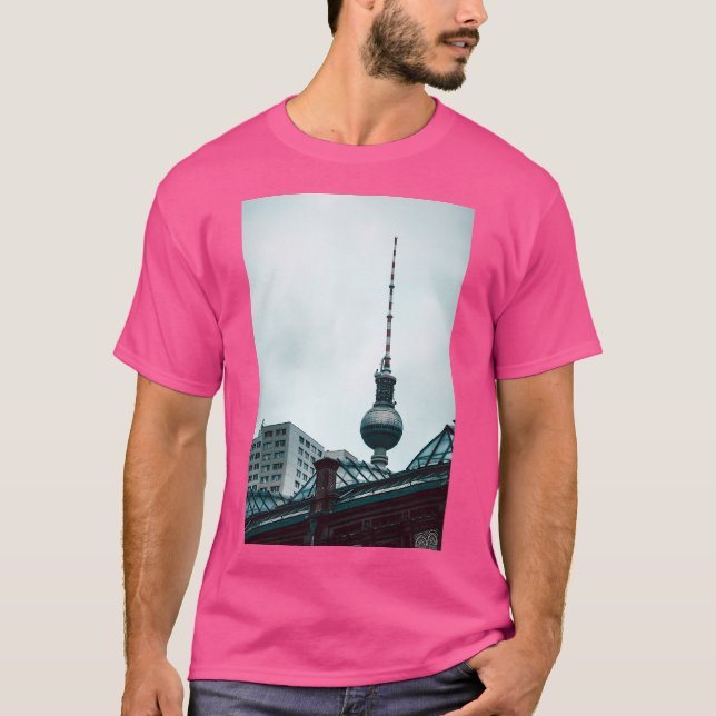 Stadtbild Berlin. Alexanderplatz T-Shirt (Vorderseite)