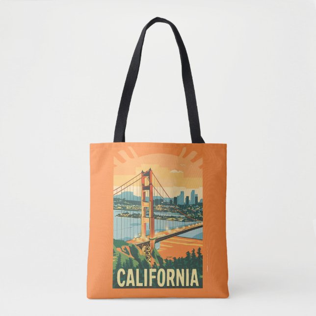 Stadtbild California Blickfang Vector Design (Vorderseite)