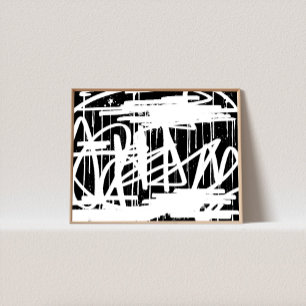 Stadtbild Graffiti Artwork, Cooler Tropfen Street  Poster