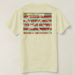 Stadtbild-Grafik Bicycle T-Shirt