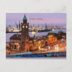 Stadtbild Hamburg Postkarte