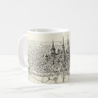 Stadtbild Kaffeetasse