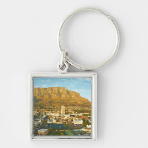 Stadtbild Kapstadt mit Tafelberg Schlüsselanhänger