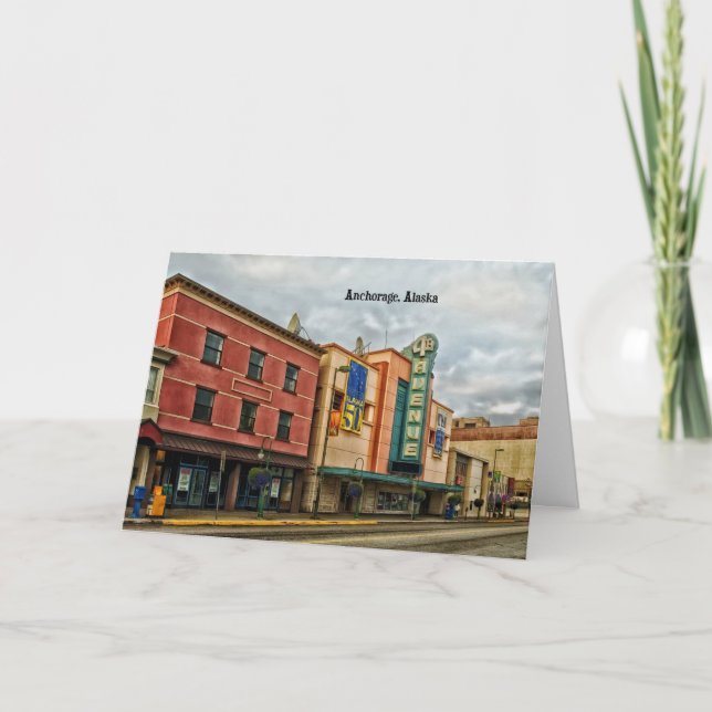 Stadtbild Karte (Vorderseite)