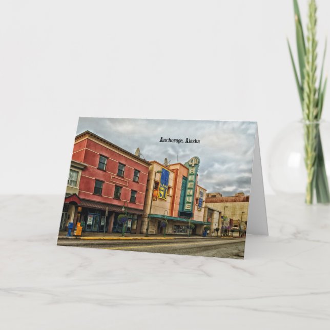 Stadtbild Karte (Vorderseite)