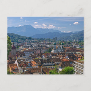 Stadtbild Luzern Postkarte