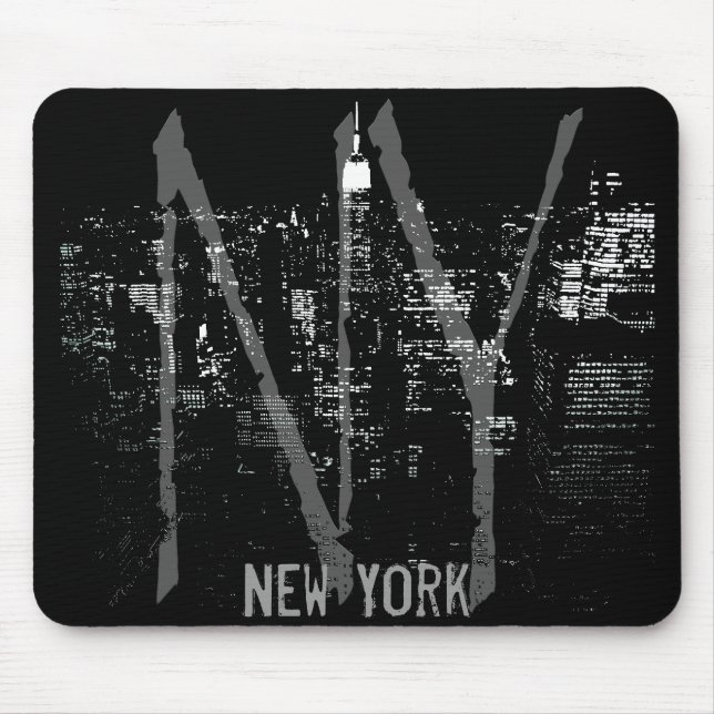 Stadtbild-New- York Citygeschenke New York Mousepad (Vorne)