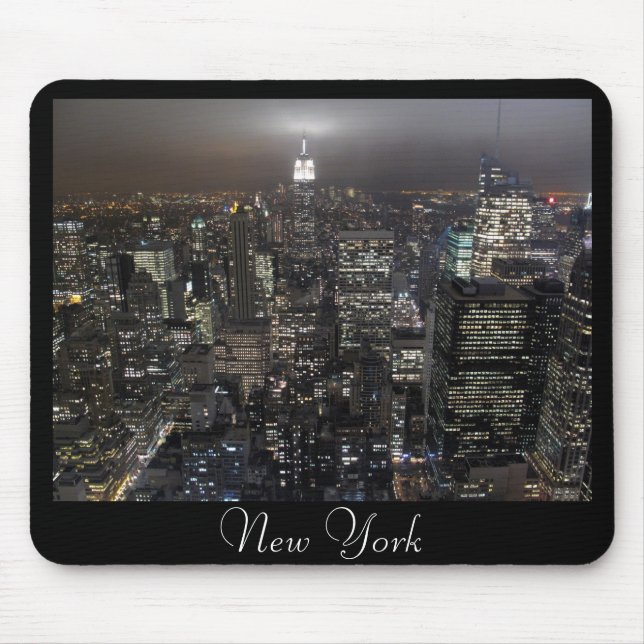 Stadtbild-New- York Citygeschenke New York Mousepad (Vorne)