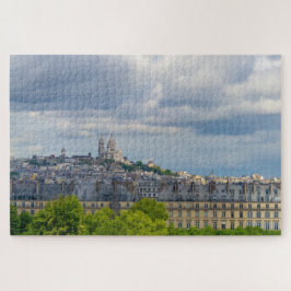 Stadtbild Paris mit Sacre Coeur, Frankreich Puzzle