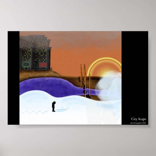 Stadtbild Poster (Vorne)