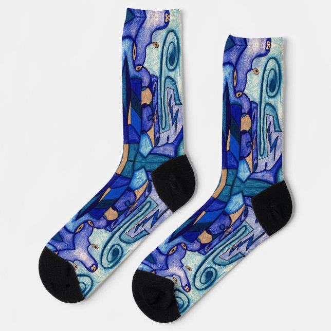 Stadtbild Socken (Linkes Detail)
