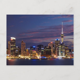 Stadtbild von Auckland Postkarte