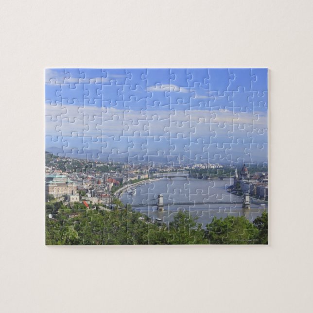 Stadtbild von Budapest Puzzle (Horizontal)