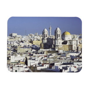 Stadtbild von Cadiz, Spanien Magnet