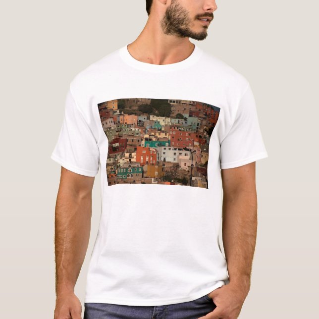 Stadtbild von Guanajuato, Mexiko T-Shirt (Vorderseite)