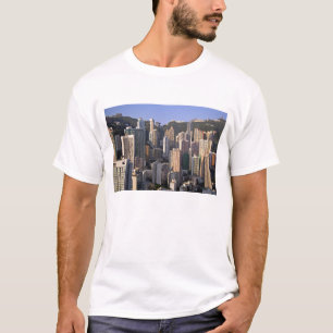 Stadtbild von Hongkong, China T-Shirt