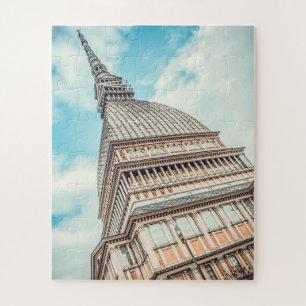 Stadtbild von Mole Antonelliana, Turin, Italien Puzzle