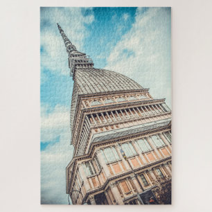 Stadtbild von Mole Antonelliana, Turin, Italien Puzzle