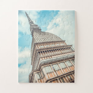 Stadtbild von Mole Antonelliana, Turin, Italien Puzzle