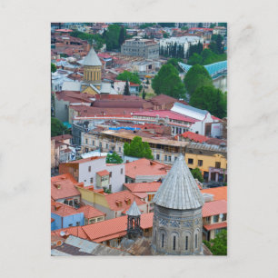 Stadtbild von Tiflis Postkarte