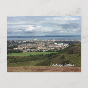 Stadtblick von Edinburgh Von Arthur aus Postkarte