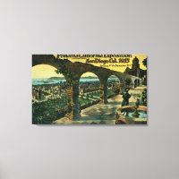 Stadtblick von einer Mission, Panama-CA Expo