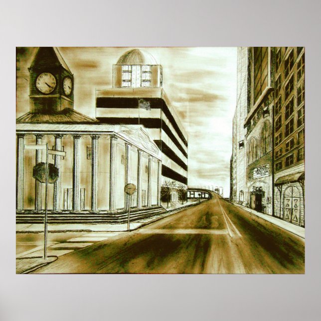 Stadtblock Poster (Vorne)