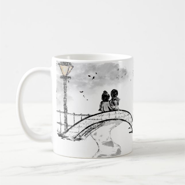 Stadtbrücke Kaffeetasse (Links)
