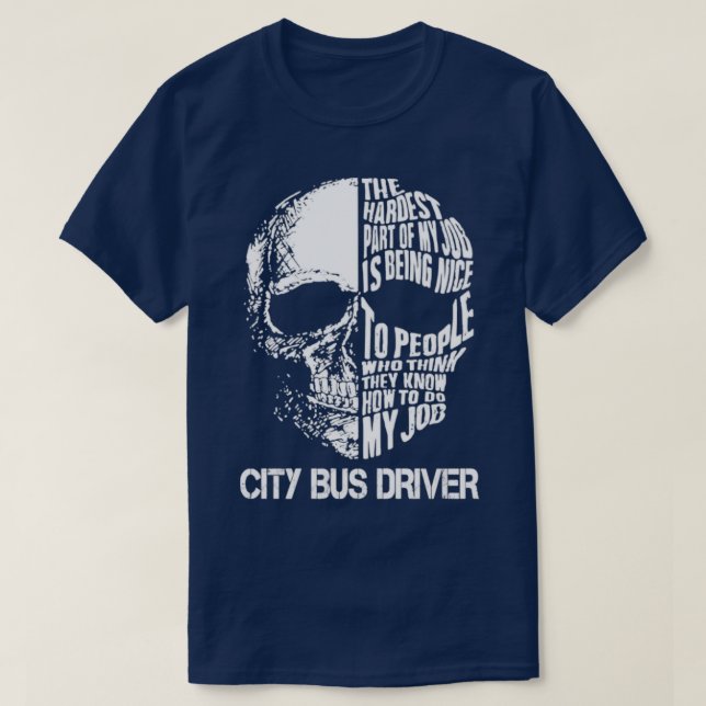 Stadtbusfahrer T-Shirt (Design vorne)