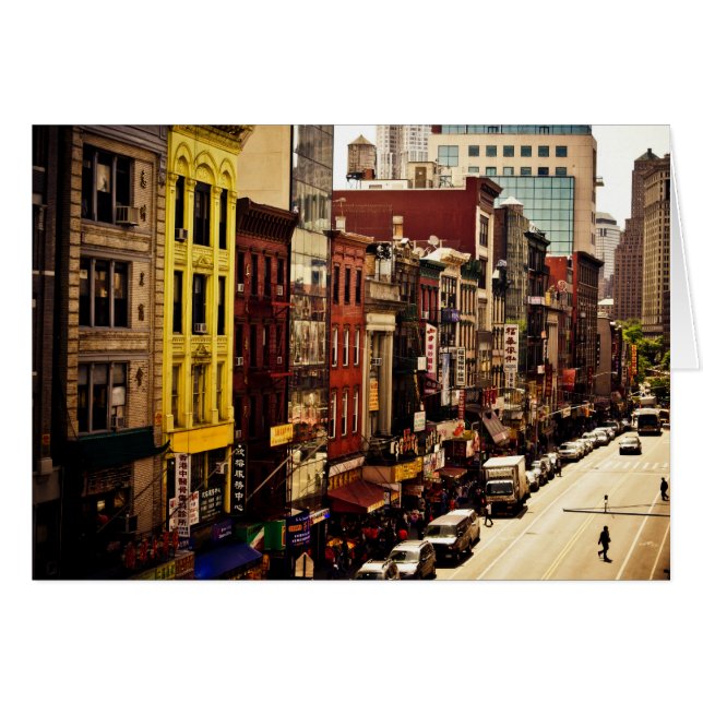 Stadtdichte - New York City (Vorderseite (Horizontal))