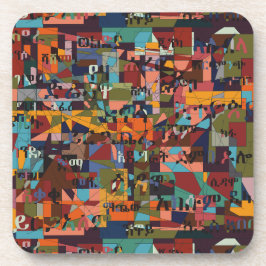 Städte in Äthiopien Getränkeuntersetzer