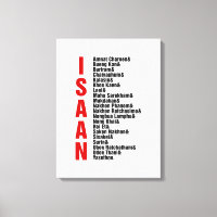 Städte in Isaan, Thailand