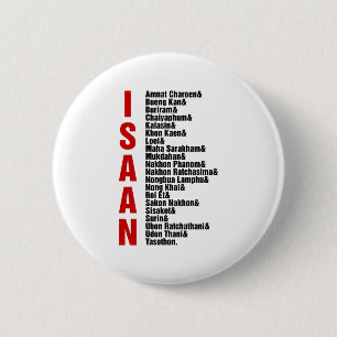 Städte von Isaan, Thailand Button