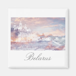 Städtearchitektur Weißrussland Vitebsk Magnet