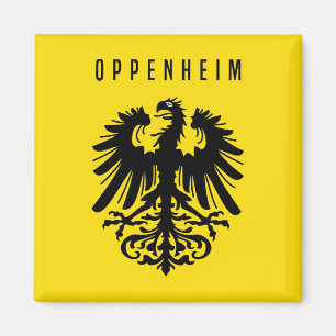 Städteemblem Oppenheim Deutschland Symbol Wappen f Magnet