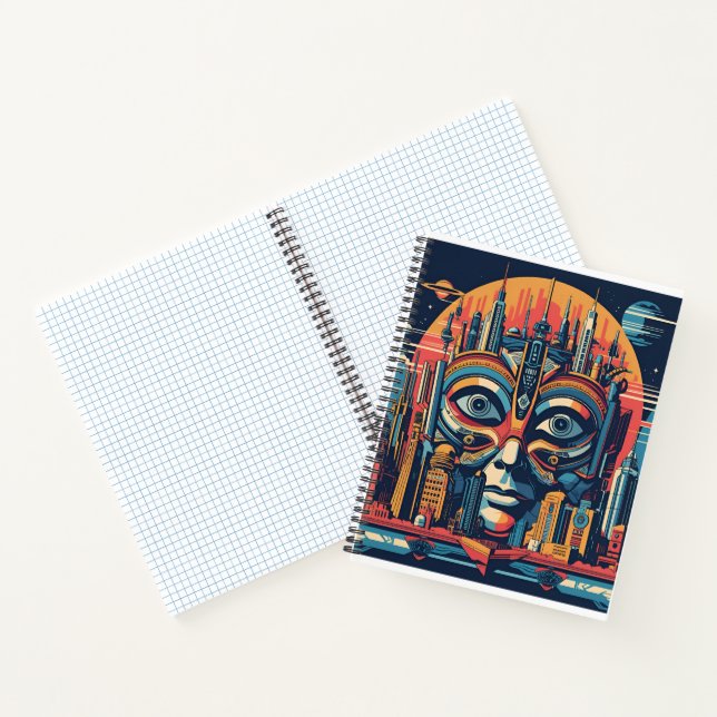 Städtewarnungen über Kaffee Notizbuch (Innenseite)