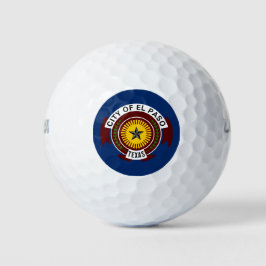 Stadtflagge El Paso (Texas) Golfball