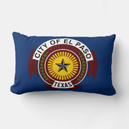 Stadtflagge El Paso (Texas) Lendenkissen