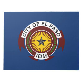 Stadtflagge El Paso (Texas) Notizblock