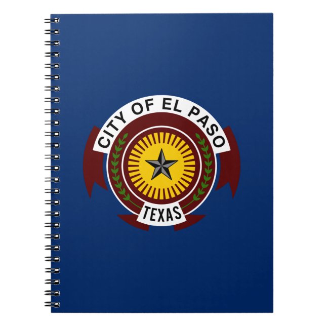 Stadtflagge El Paso (Texas) Notizblock (Vorderseite)