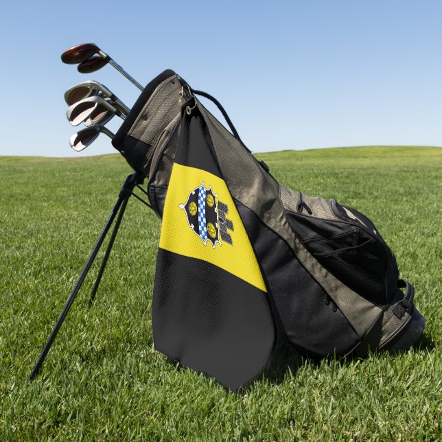 Stadtflagge Pittsburgh (Pennsylvania) Golfhandtuch (Gras)
