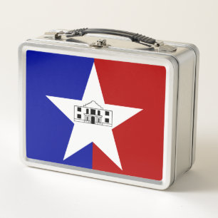 Stadtflagge San Antonio Metall Brotdose
