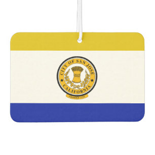 Stadtflagge San José Autolufterfrischer