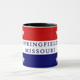 Stadtflagge Springfield (Missouri) Tasse