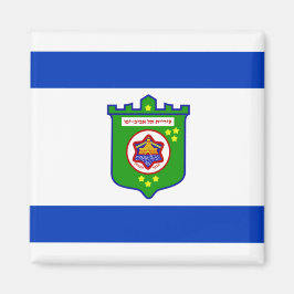 Stadtflagge Tel Aviv (Israel) Magnet