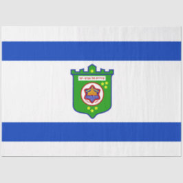 Stadtflagge Tel Aviv (Israel) Seidenpapier