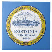 Stadtflagge von Boston (Massachusetts)