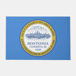 Stadtflagge von Boston (Massachusetts) Fußmatte
