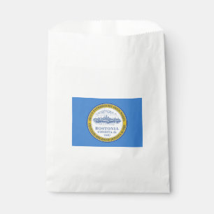 Stadtflagge von Boston (Massachusetts) Geschenktütchen