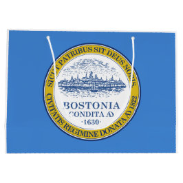 Stadtflagge von Boston (Massachusetts) Große Geschenktüte